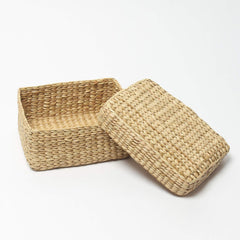 Handmade Seagrass Multipurpose Tray with Lid