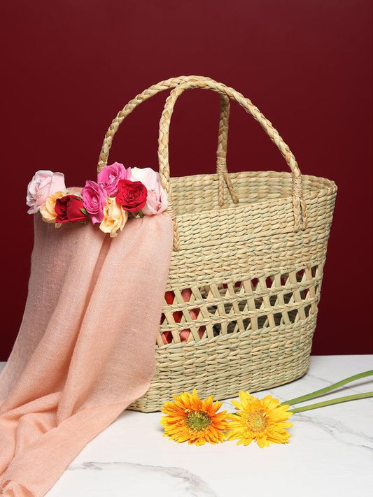 Seagrass Handwoven Basket - Jali