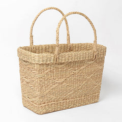 Seagrass Woven Tiffin & Multipurpose Basket | Artisanal Storage for Everyday Use