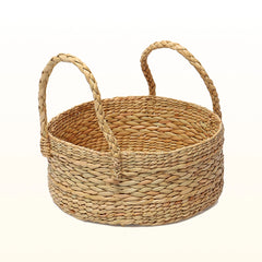 Round Seagrass Gift Hamper & Multipurpose Basket