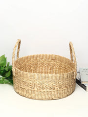 Round Seagrass Gift Hamper & Multipurpose Basket