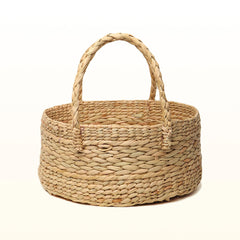 Round Seagrass Gift Hamper & Multipurpose Basket