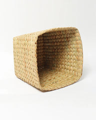 Handwoven Seagrass Dustbin & Planter | Eco-Friendly Basket