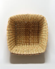 Handwoven Seagrass Dustbin & Planter | Eco-Friendly Basket