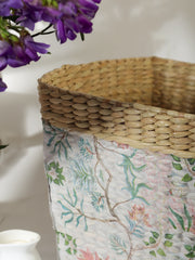 Handwoven Seagrass Dustbin | Eco-Friendly Waste Dustbin