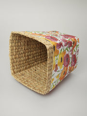 Handwoven Seagrass Dustbin for Dry Waste | Eco-Friendly Dustbin