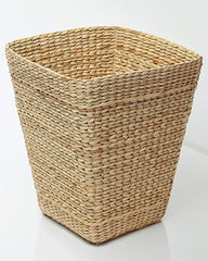 Set of 5 Handwoven Seagrass Dustbins Set of 5 | Ideal for Dry Waste or Planters