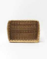 Seagrass Straw Organizer Trays Set of 4 | Hand-Braided Baskets for Storage, Décor, and Gifts