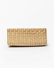 Elegant Hand-Braided Seagrass Shelf Storage Basket | Functional & Stylish Organization