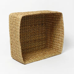 Hand-Braided Seagrass Shelf & Multipurpose Storage Basket