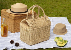 Seagrass Picnic Lunch Basket | Tiffin Basket