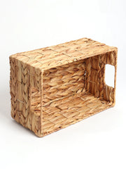 Seagrass Storage Basket & Organizer with Metal Frame