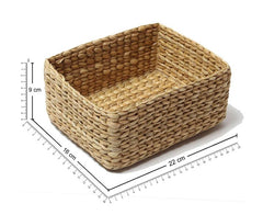 Elegant Hand-Woven Seagrass Multipurpose Tray | Versatile Storage and Gift Basket