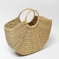 Seagrass Half Moon Beach Bag